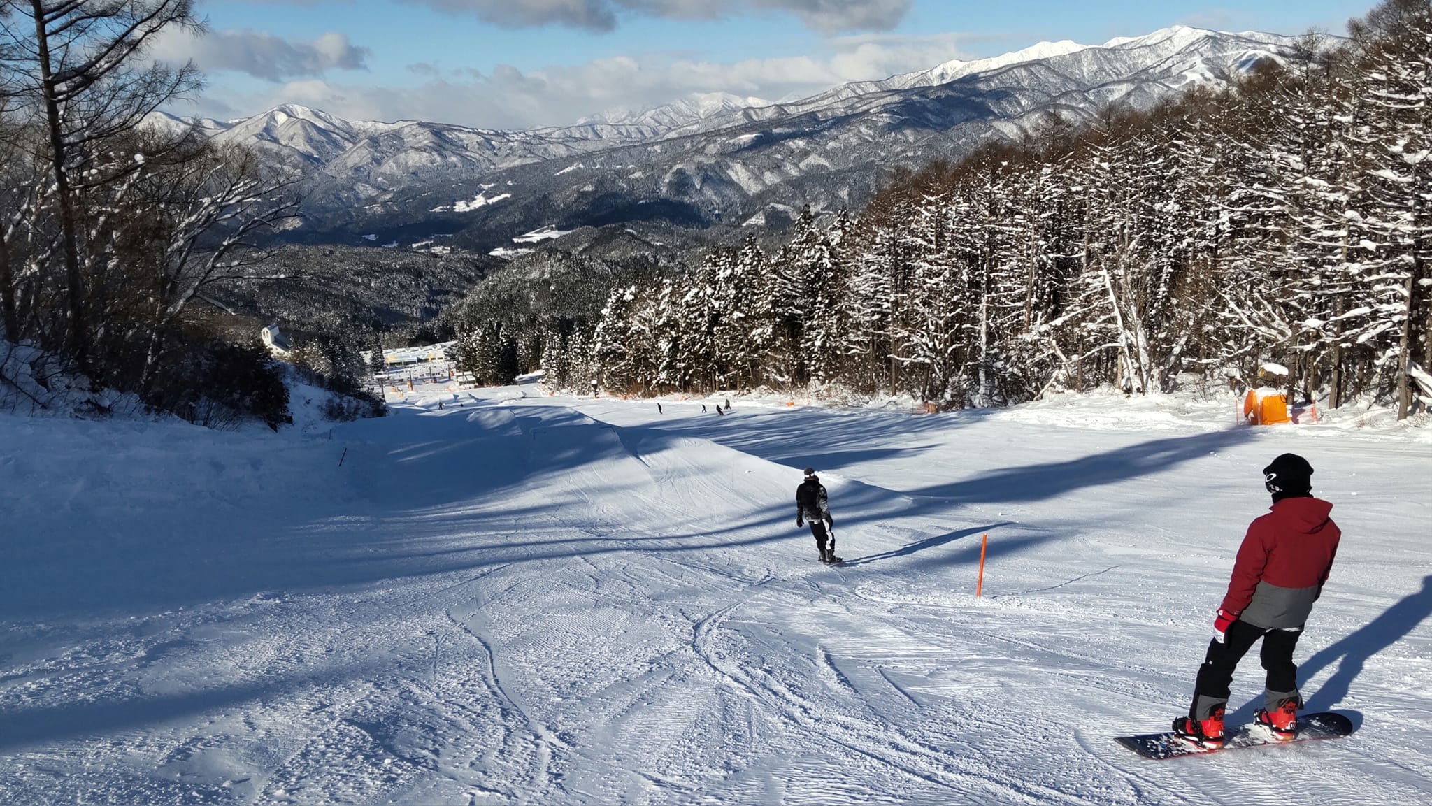 歧阜 鷲之岳 滑雪五日